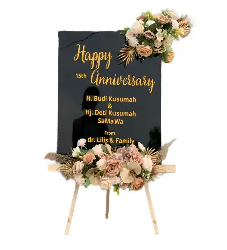 Papan Bunga Akrilik Ukha